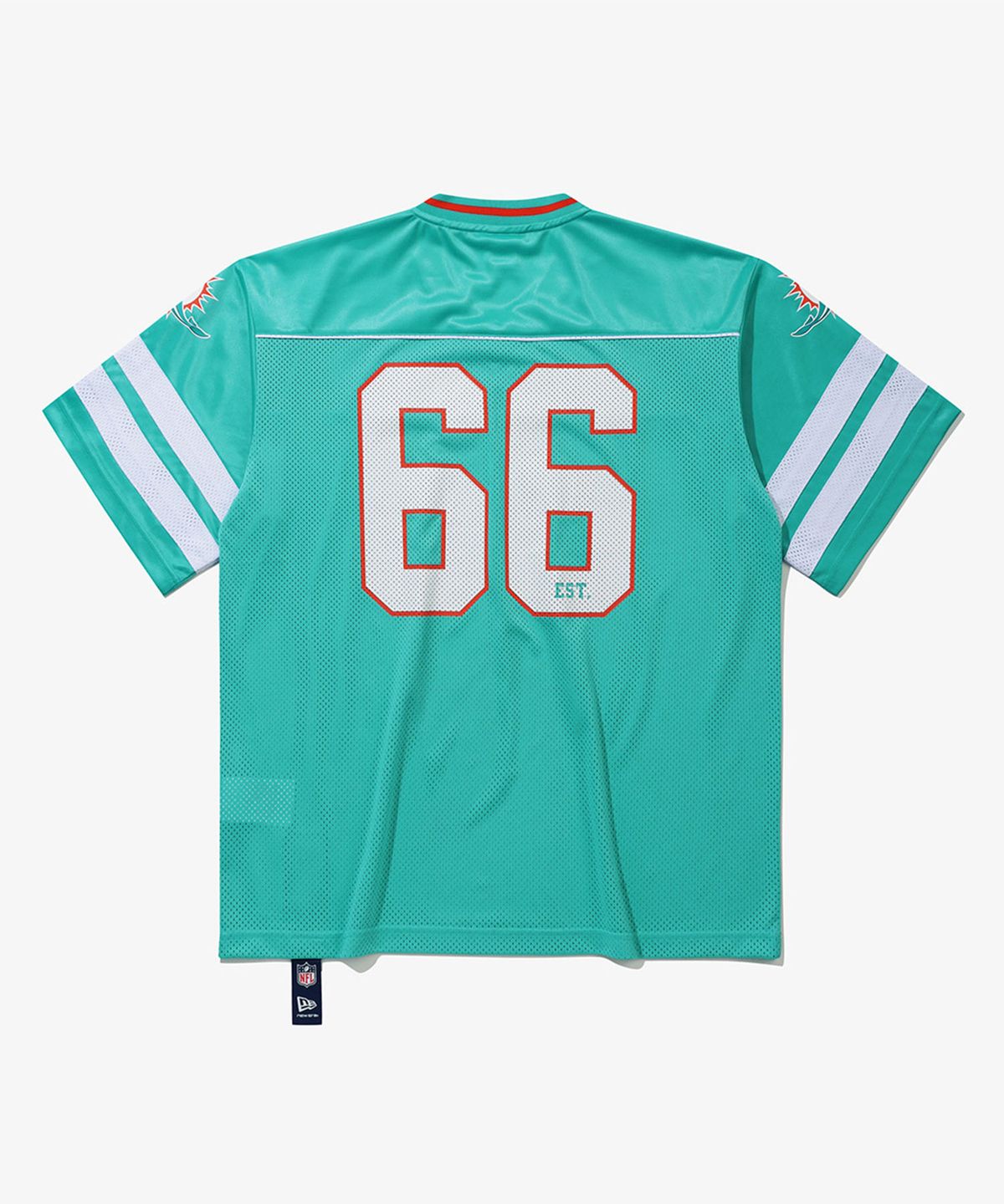 뉴에라(NEW ERA) NFL 마이애미 돌핀스 팬 웨어 티셔츠 에메랄드