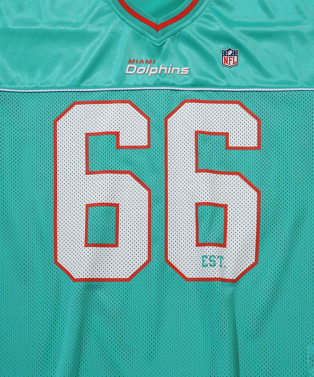 뉴에라(NEW ERA) NFL 마이애미 돌핀스 팬 웨어 티셔츠 에메랄드