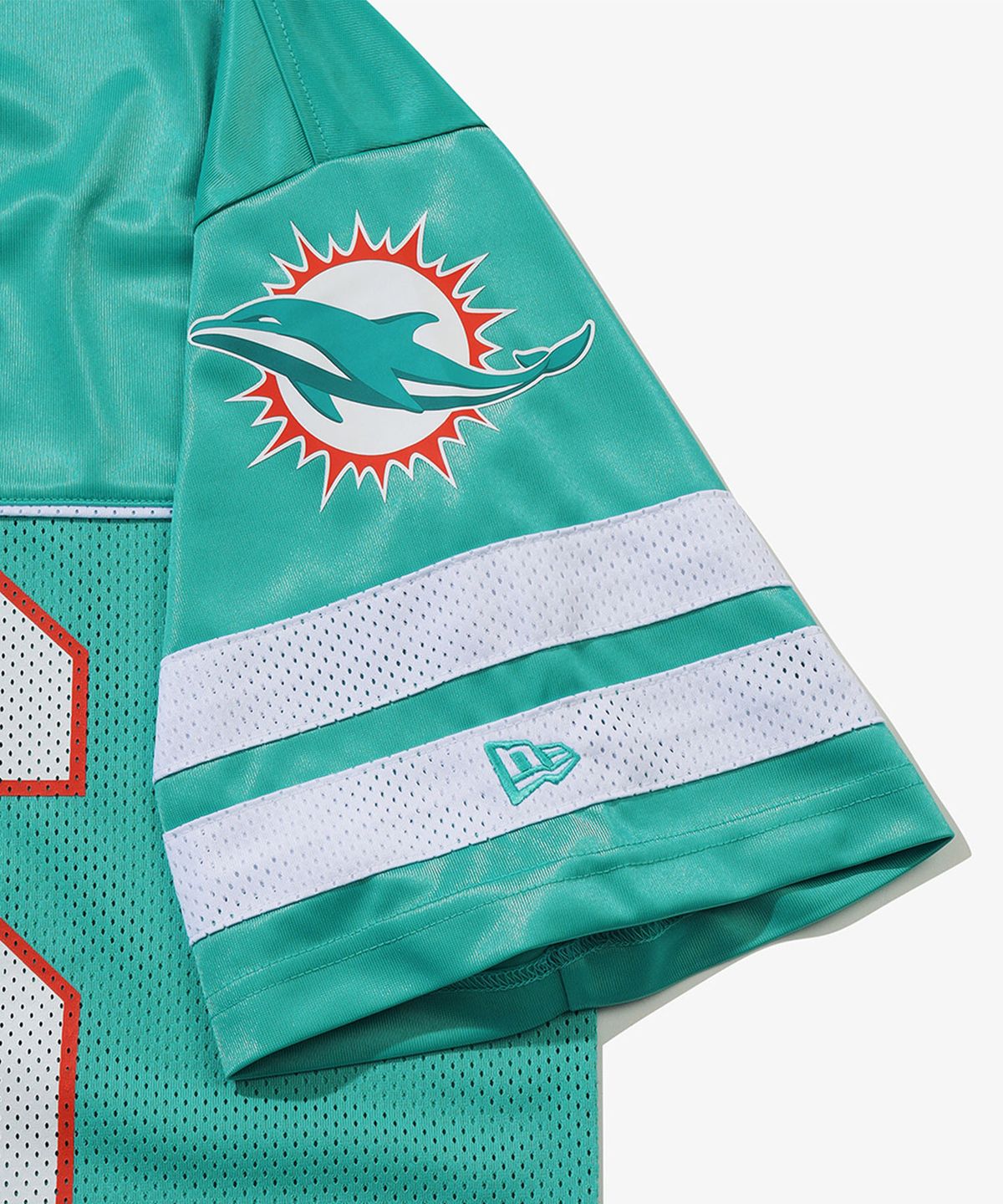 뉴에라(NEW ERA) NFL 마이애미 돌핀스 팬 웨어 티셔츠 에메랄드