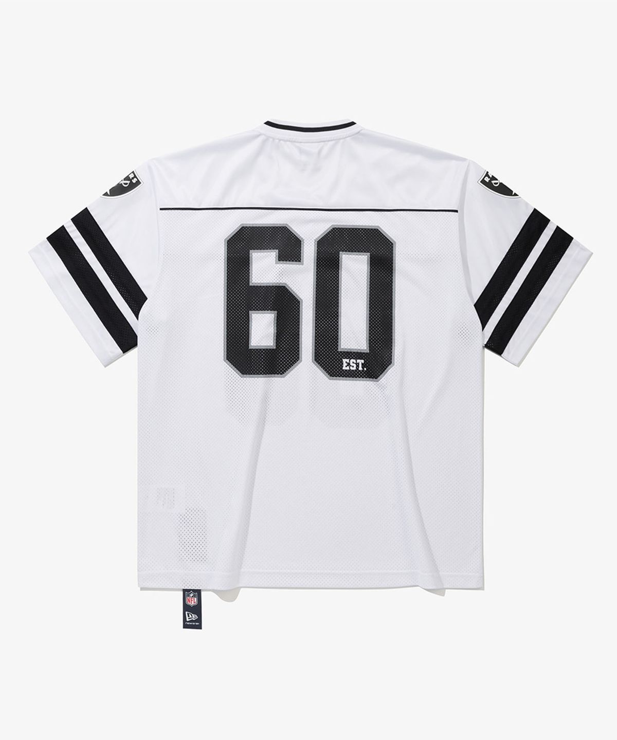 뉴에라(NEW ERA) NFL 라스베이거스 레이더스 팬 웨어 티셔츠 화이트