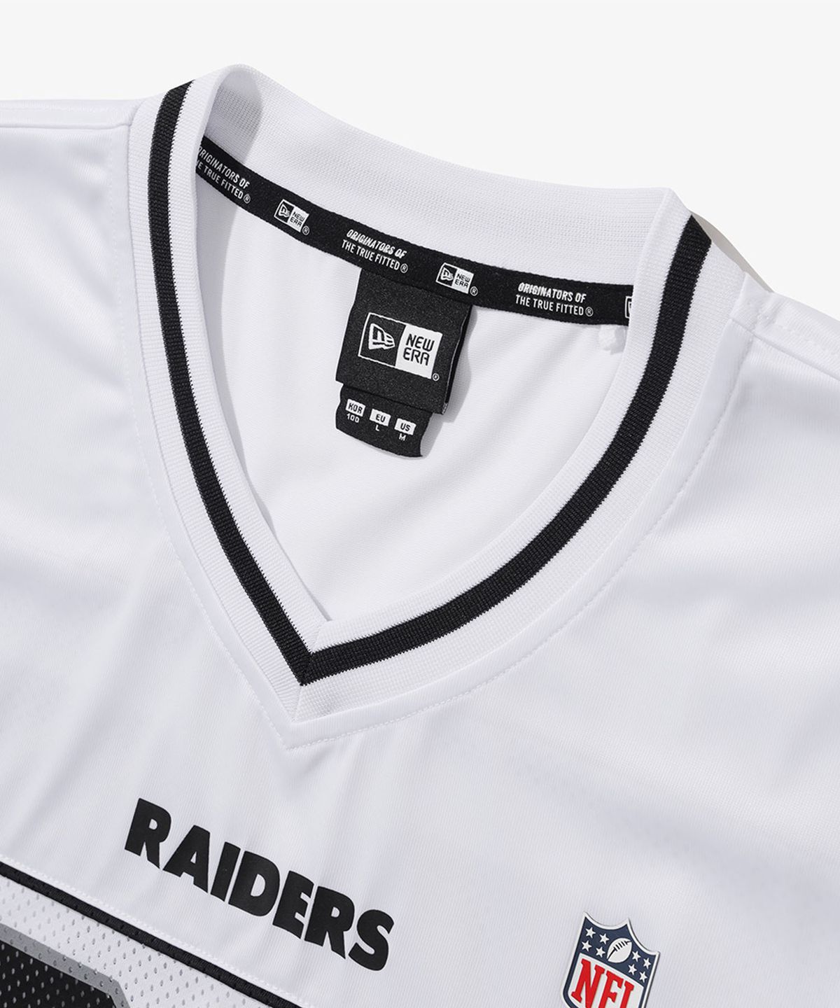 뉴에라(NEW ERA) NFL 라스베이거스 레이더스 팬 웨어 티셔츠 화이트