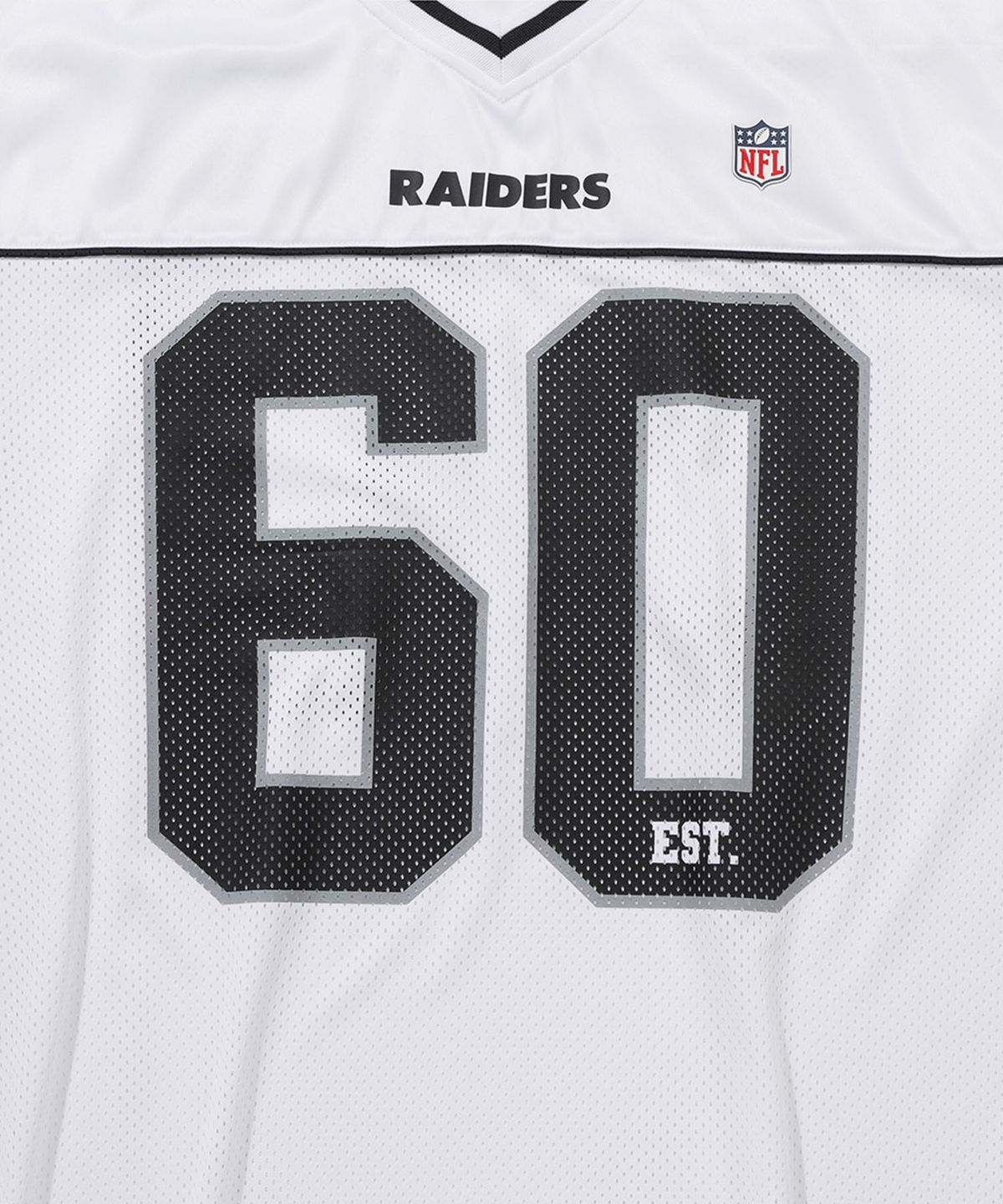 뉴에라(NEW ERA) NFL 라스베이거스 레이더스 팬 웨어 티셔츠 화이트