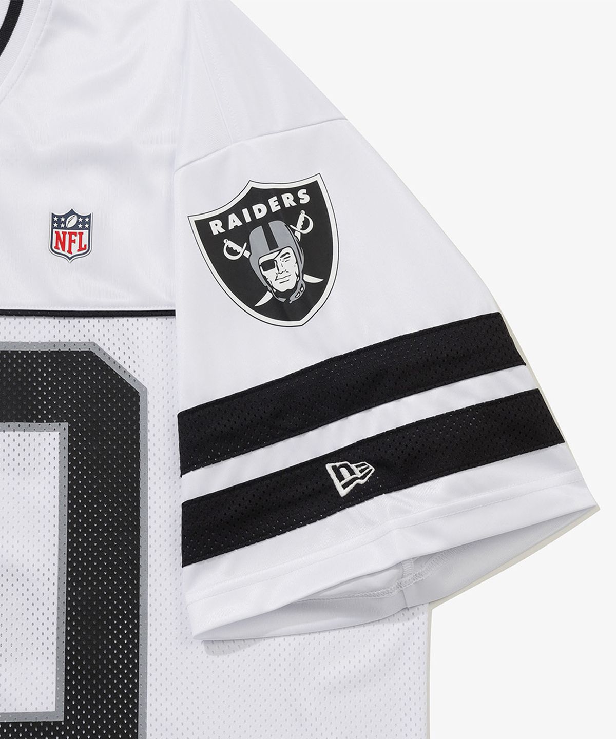 뉴에라(NEW ERA) NFL 라스베이거스 레이더스 팬 웨어 티셔츠 화이트