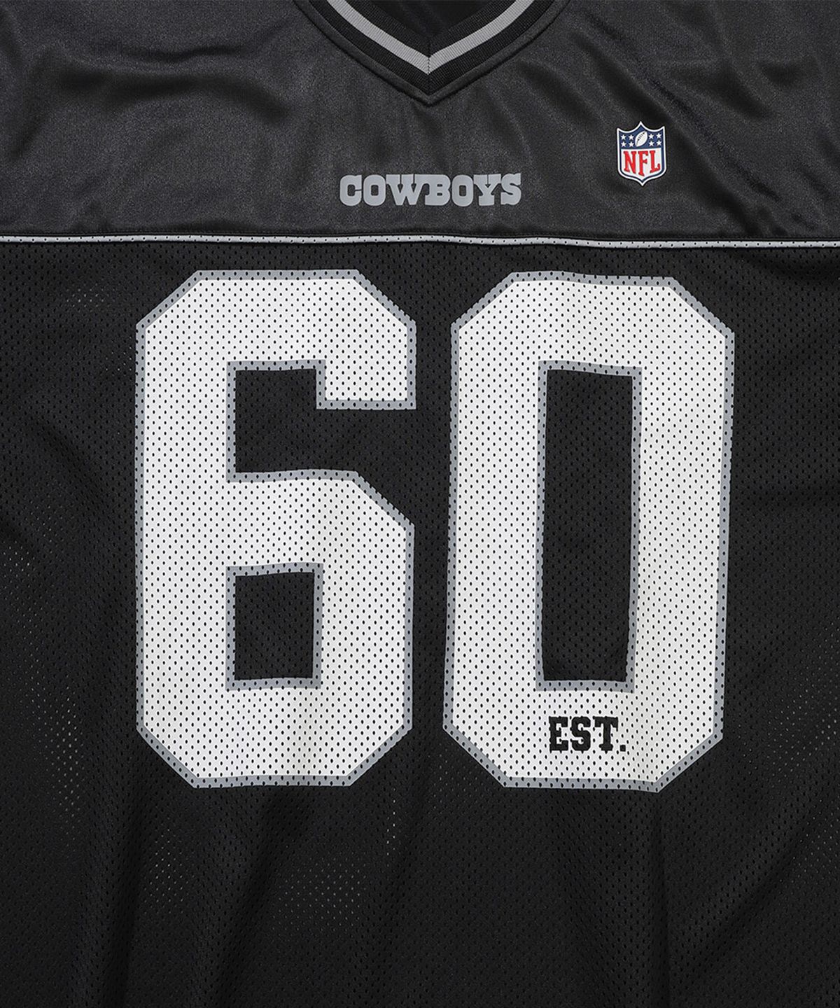 뉴에라(NEW ERA) NFL 댈러스 카우보이스 팬 웨어 티셔츠 블랙