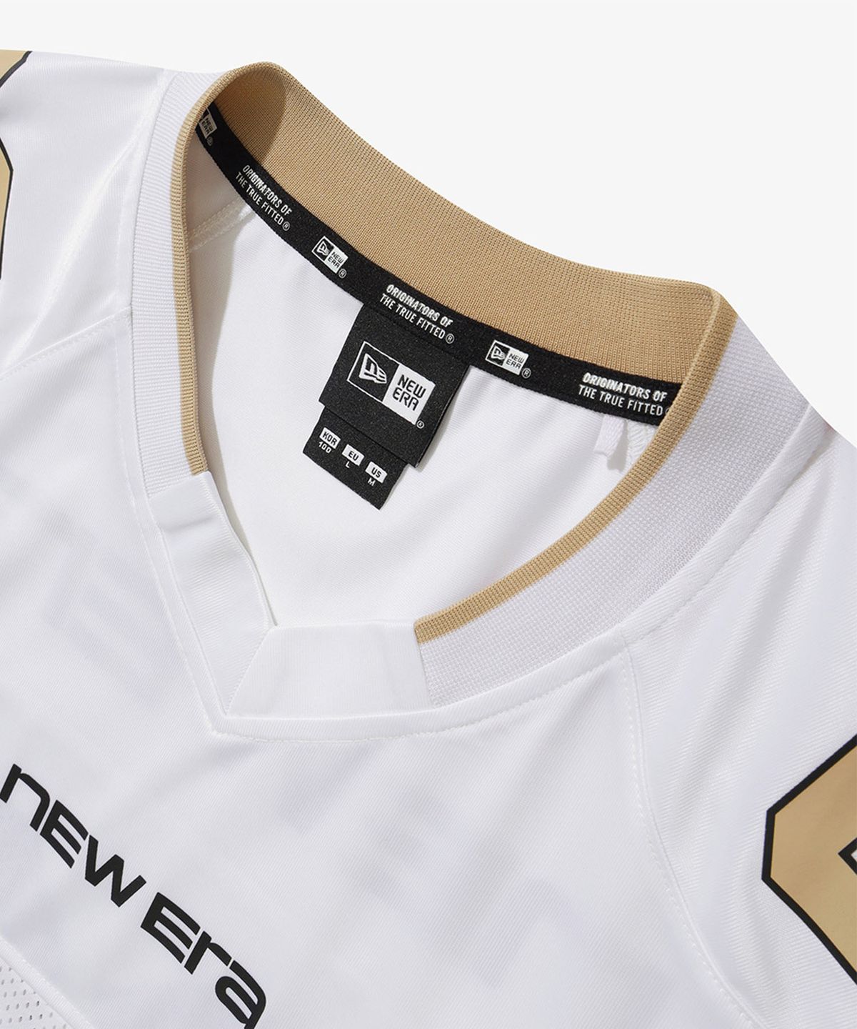 뉴에라(NEW ERA) 뉴에라 1920 메쉬 티셔츠 옵틱 화이트