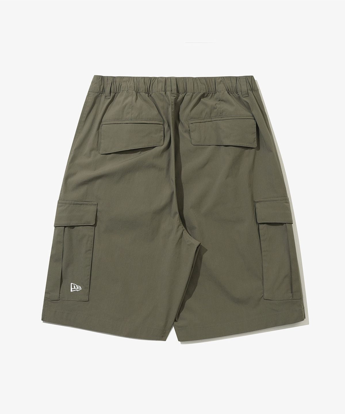 뉴에라(NEW ERA) 카고 하프 팬츠 카키 베이지