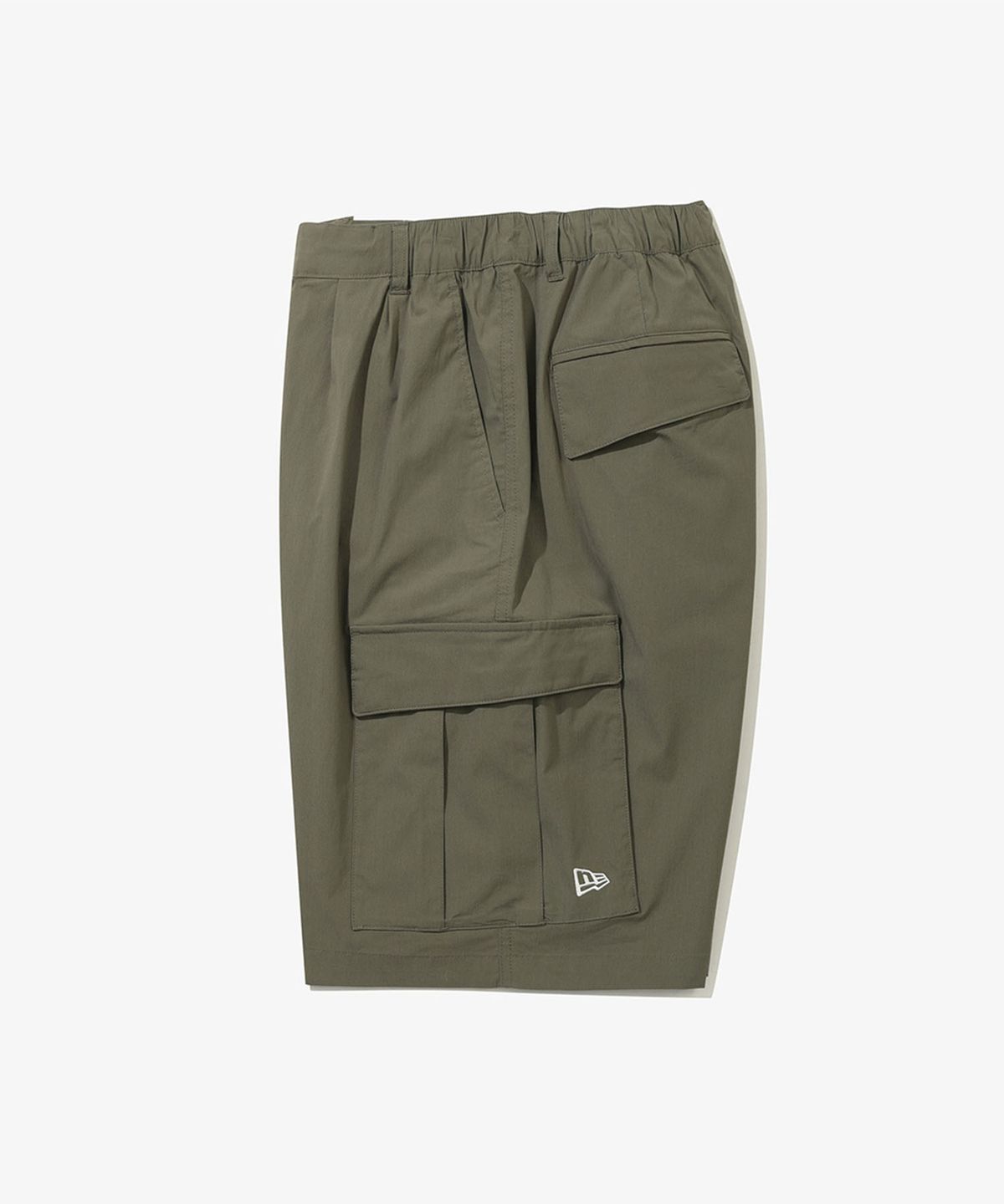 뉴에라(NEW ERA) 카고 하프 팬츠 카키 베이지