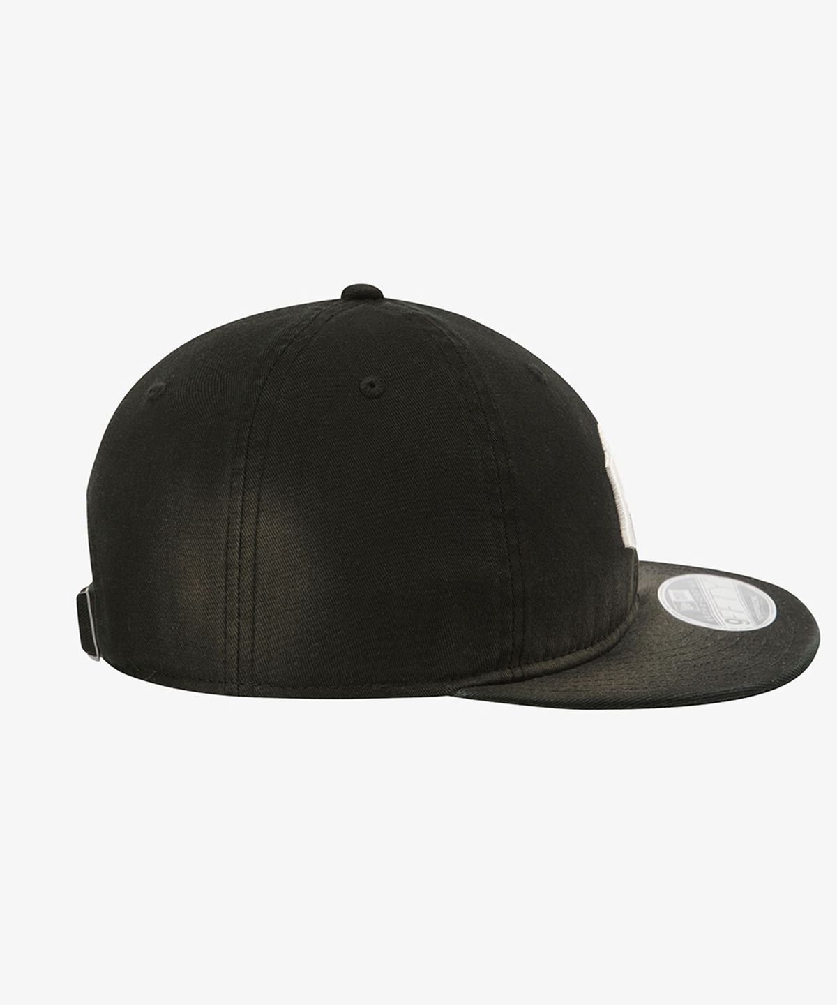 뉴에라(NEW ERA) MLB 뉴욕 양키스 페이디드 워싱 레트로 크라운 스트랩백 블랙