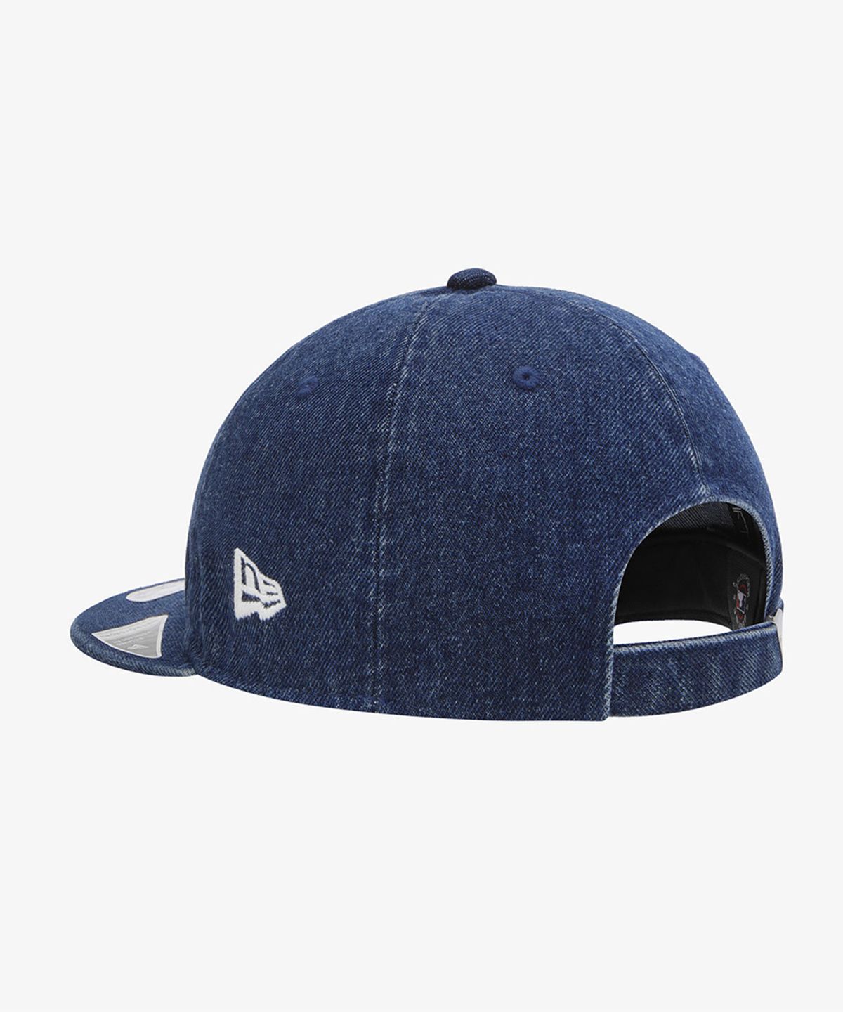 뉴에라(NEW ERA) MLB 뉴욕 양키스 데님 베이직 레트로 크라운 스트랩백 인디고
