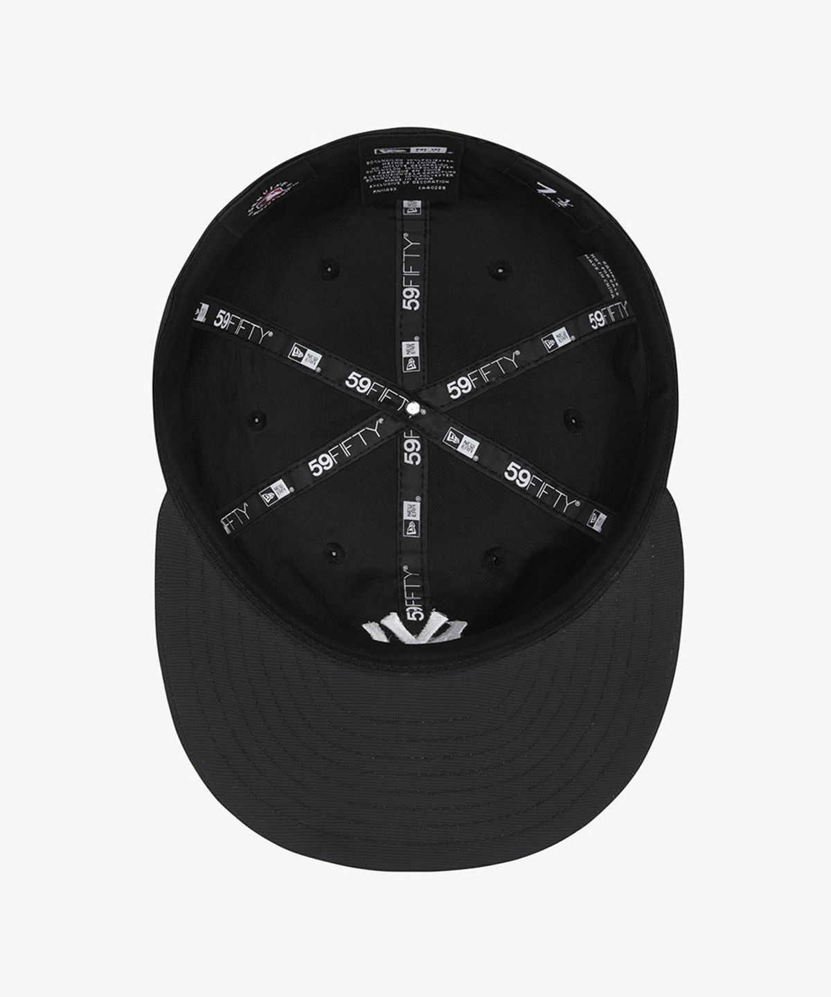 뉴에라(NEW ERA) MLB 뉴욕 양키스 나일론 메탈 레트로 크라운 스트랩백 블랙
