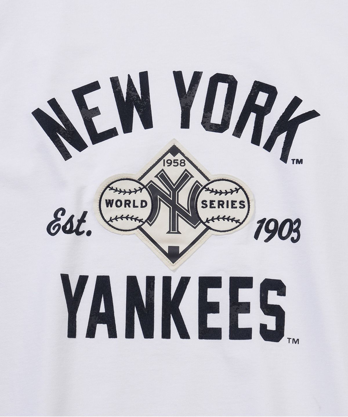 뉴에라(NEW ERA) MLB 뉴욕 양키스 1958 티셔츠 화이트