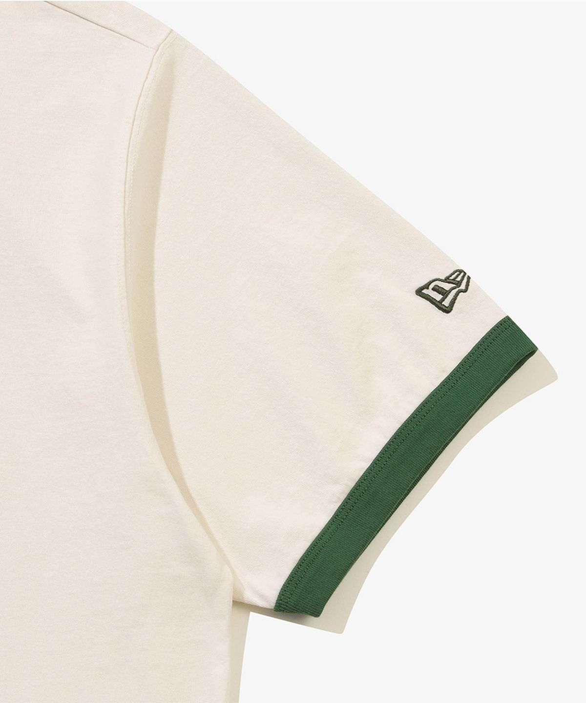 뉴에라(NEW ERA) MLB 오클랜드 애슬레틱스 월드 시리즈 링거 티셔츠 크림