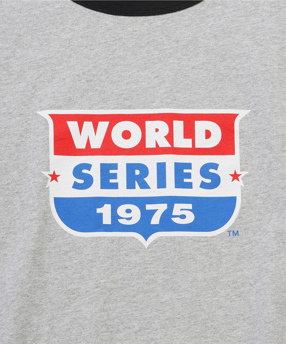 뉴에라(NEW ERA) MLB 시카고 컵스 월드 시리즈 링거 티셔츠 헤더 그레이