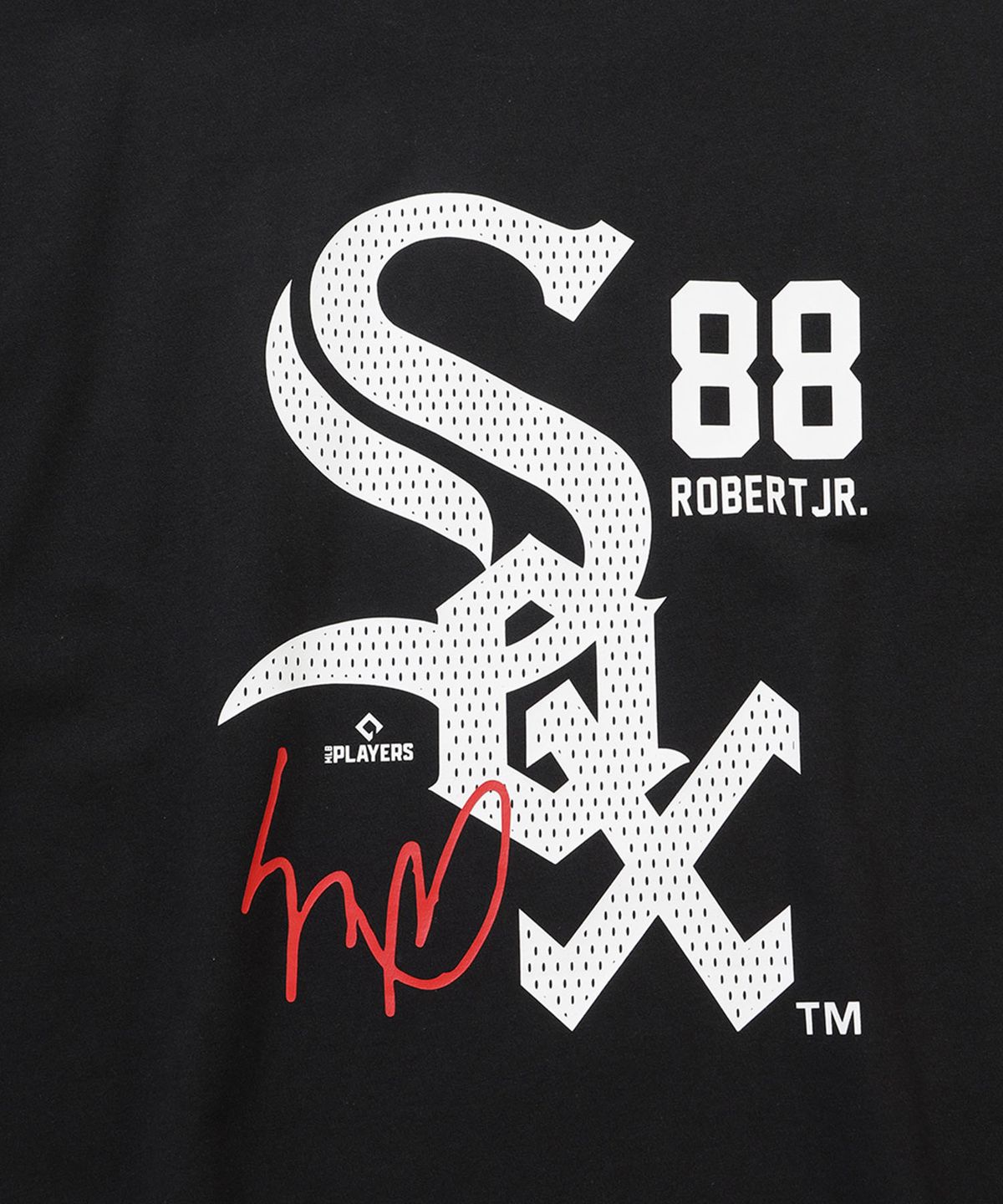 뉴에라(NEW ERA) MLB 시카고 화이트삭스 플레이어 시그니처 티셔츠 블랙