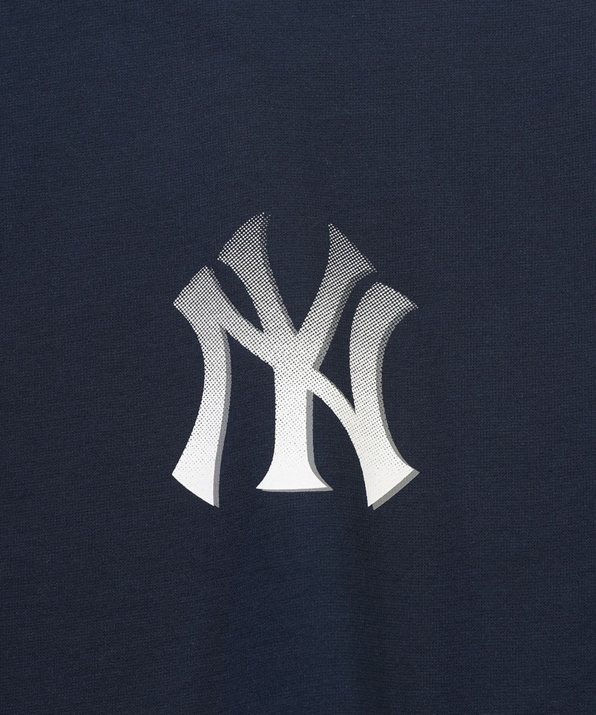 뉴에라(NEW ERA) MLB 뉴욕 양키스 하프톤 티셔츠 네이비