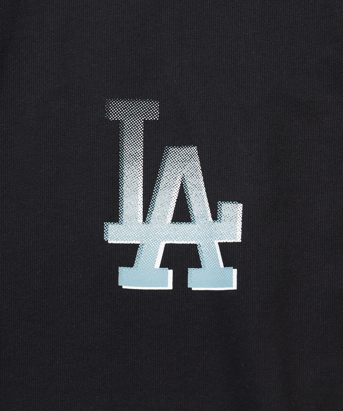 뉴에라(NEW ERA) MLB LA 다저스 하프톤 티셔츠 블랙