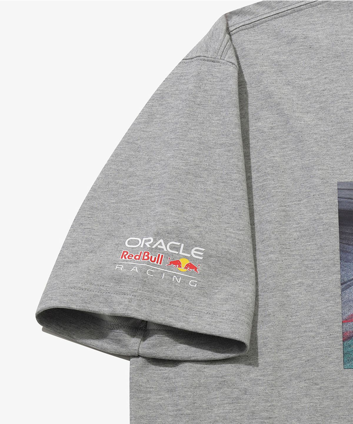 뉴에라(NEW ERA) 오라클 레드불 레이싱 티셔츠 헤더 그레이