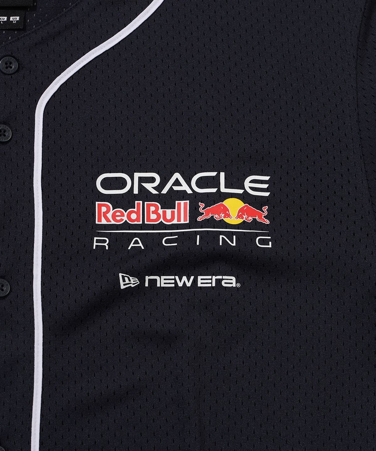 뉴에라(NEW ERA) 오라클 레드불 레이싱 메쉬 셔츠 네이비