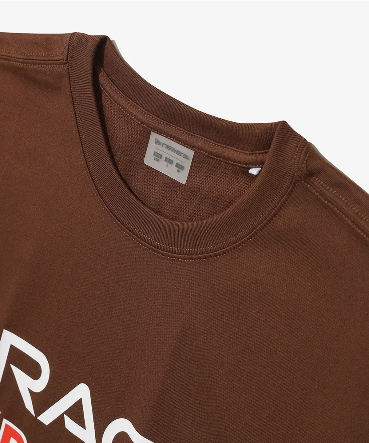 뉴에라(NEW ERA) 오라클 레드불 레이싱 로고 티셔츠 브라운