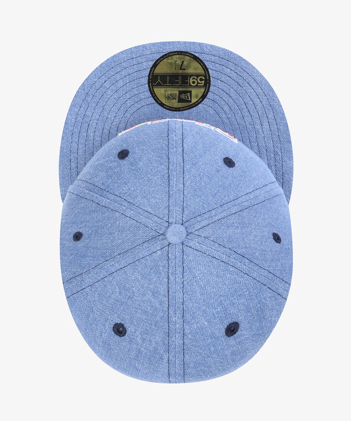 뉴에라(NEW ERA) 오라클 레드불 레이싱 베이직 피티드캡 데님 블루