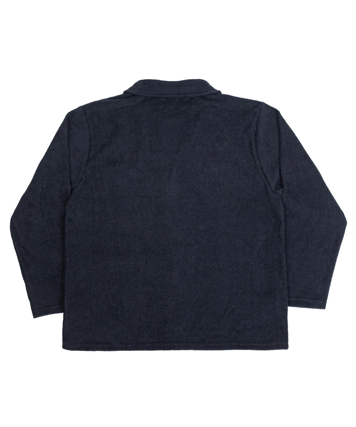세러데이 레저 클럽(SATURDAY LEISURE CLUB) [테리 타올] Leisure Double-Face Terry Chore Shirt Jacket - Dark Navy