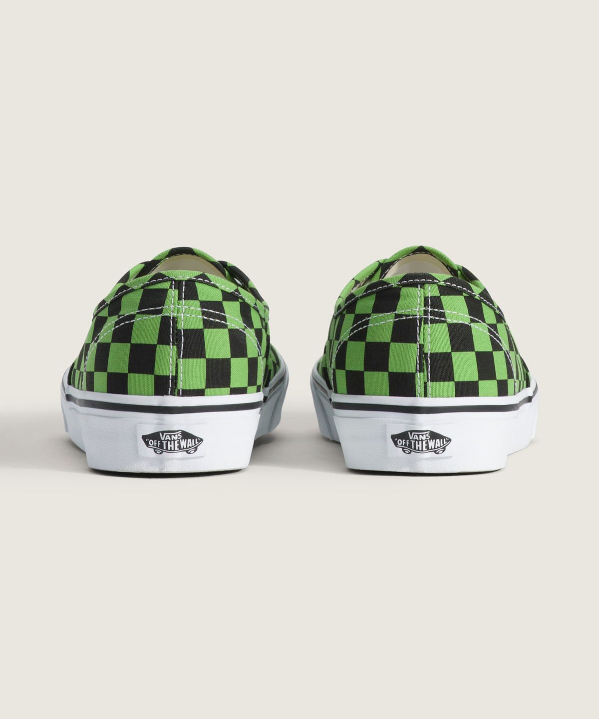 반스(VANS) 어센틱 - (체커보드) 그린:블랙 / VN000D7Y2031