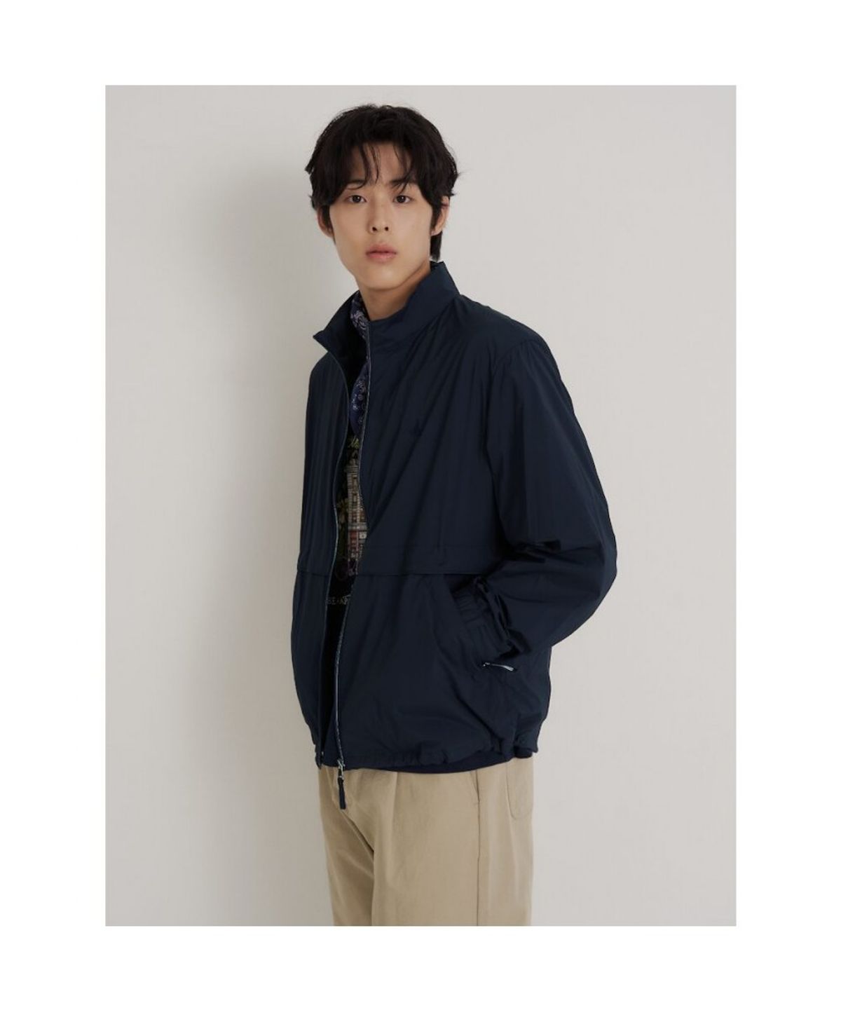 빈폴 멘(BEANPOLE MEN) 클래식 윈드브레이커  네이비