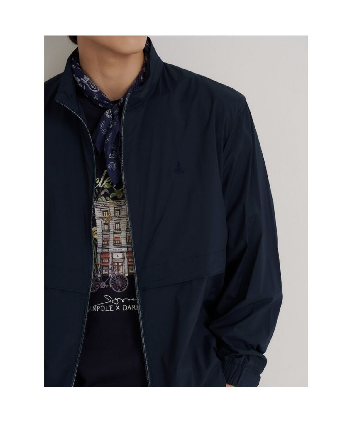 빈폴 멘(BEANPOLE MEN) 클래식 윈드브레이커  네이비