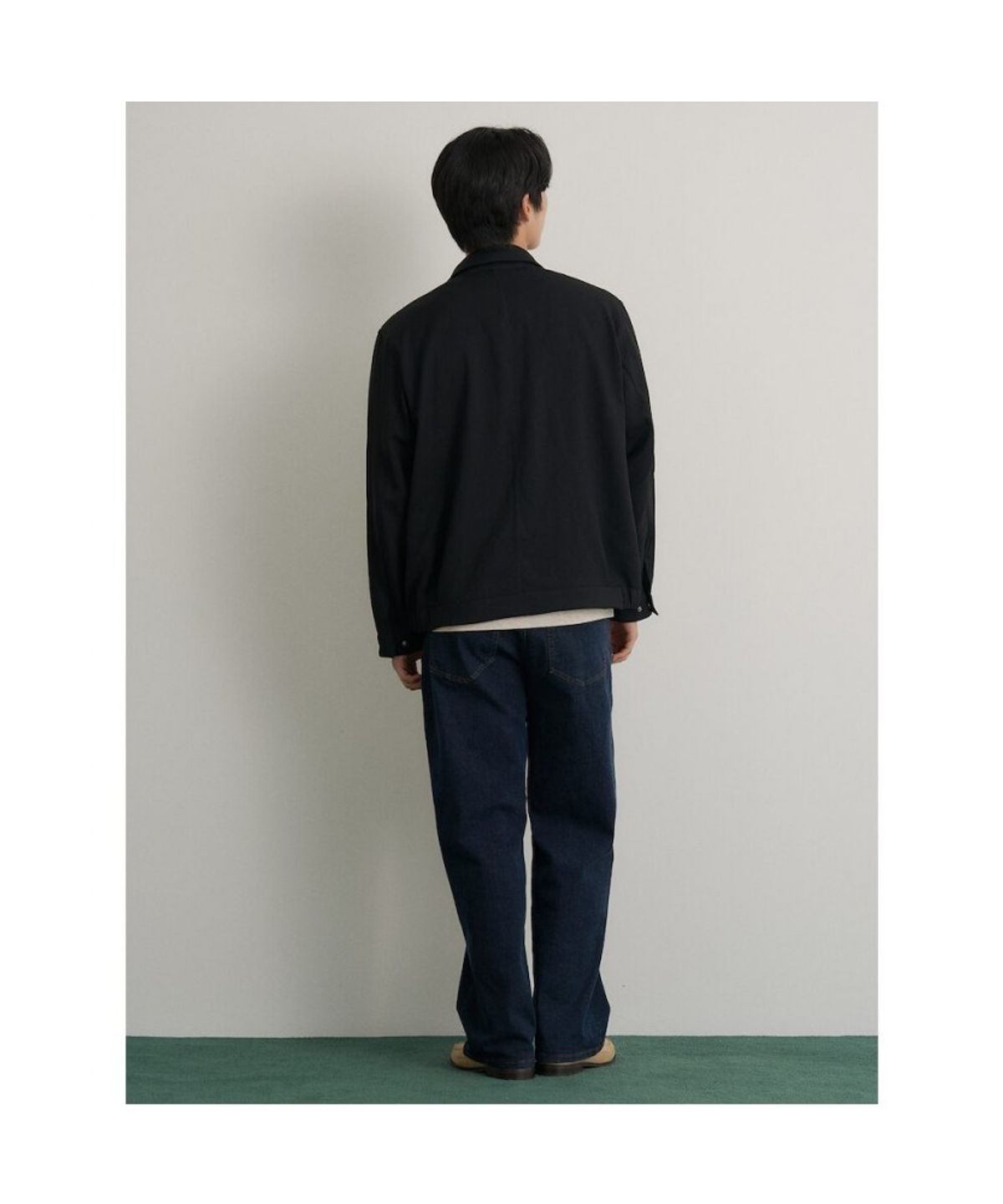 빈폴 멘(BEANPOLE MEN) 젠틀테크 칼라 디터쳐블 아우터  블랙