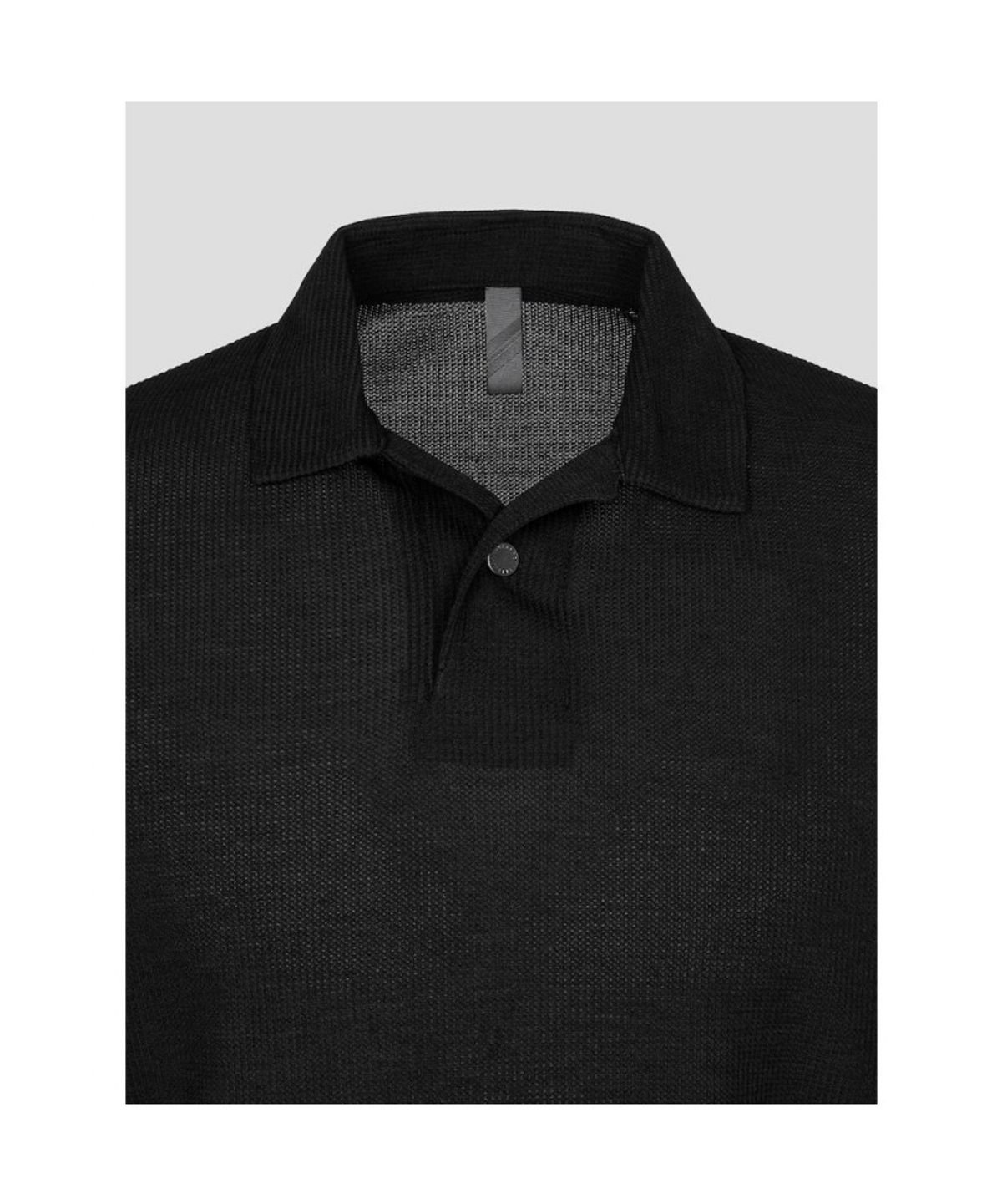 빈폴 멘(BEANPOLE MEN) 젠틀테크 반소매 칼라넥 티셔츠  블랙