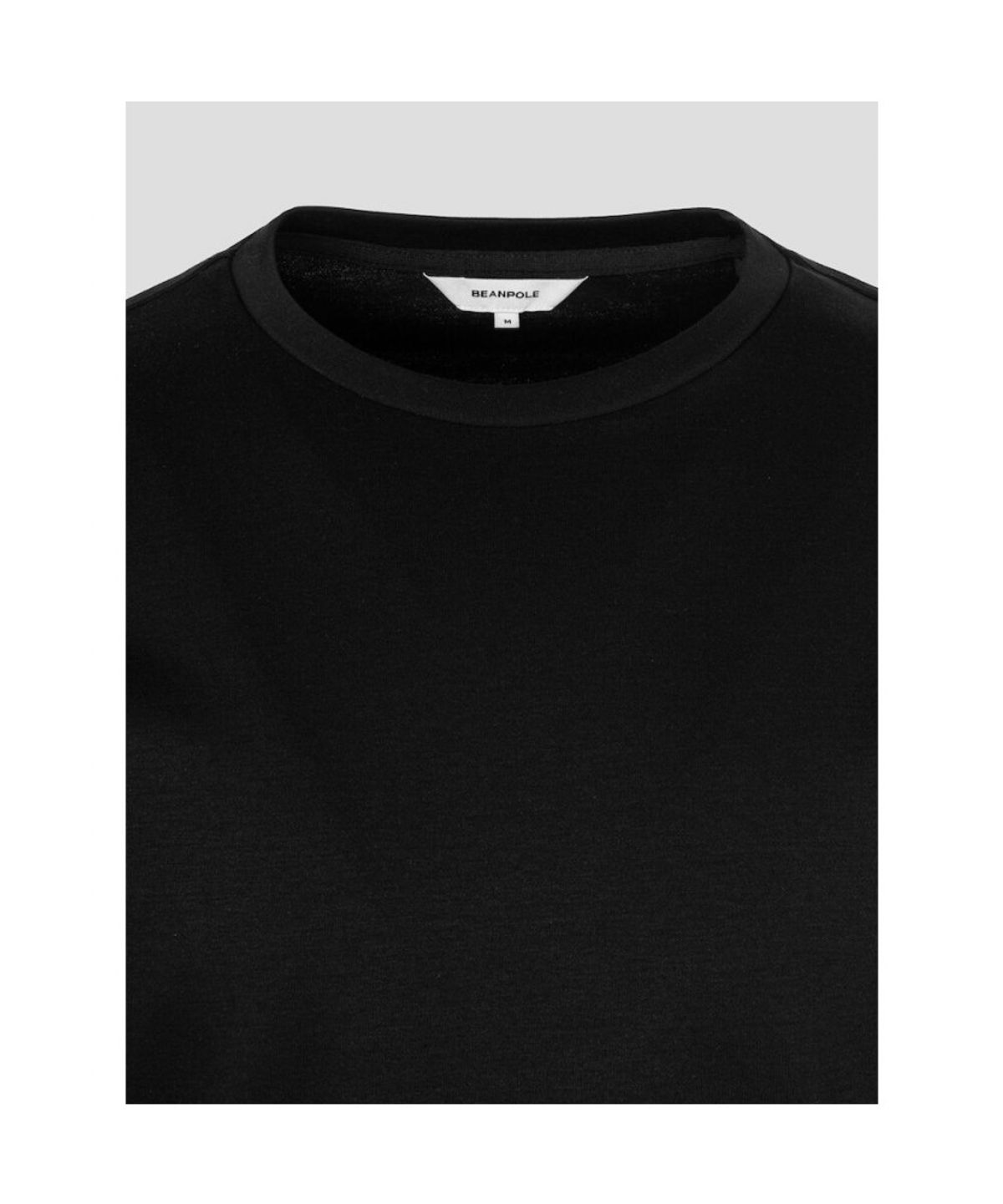 빈폴 멘(BEANPOLE MEN) 프리미엄 플로우 라운드넥 티셔츠  블랙