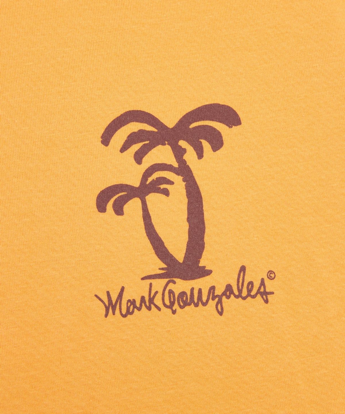 마크곤잘레스(MARK GONZALES) 캘리포니아 야자수 반팔 티셔츠 - VINTAGE ORANGE