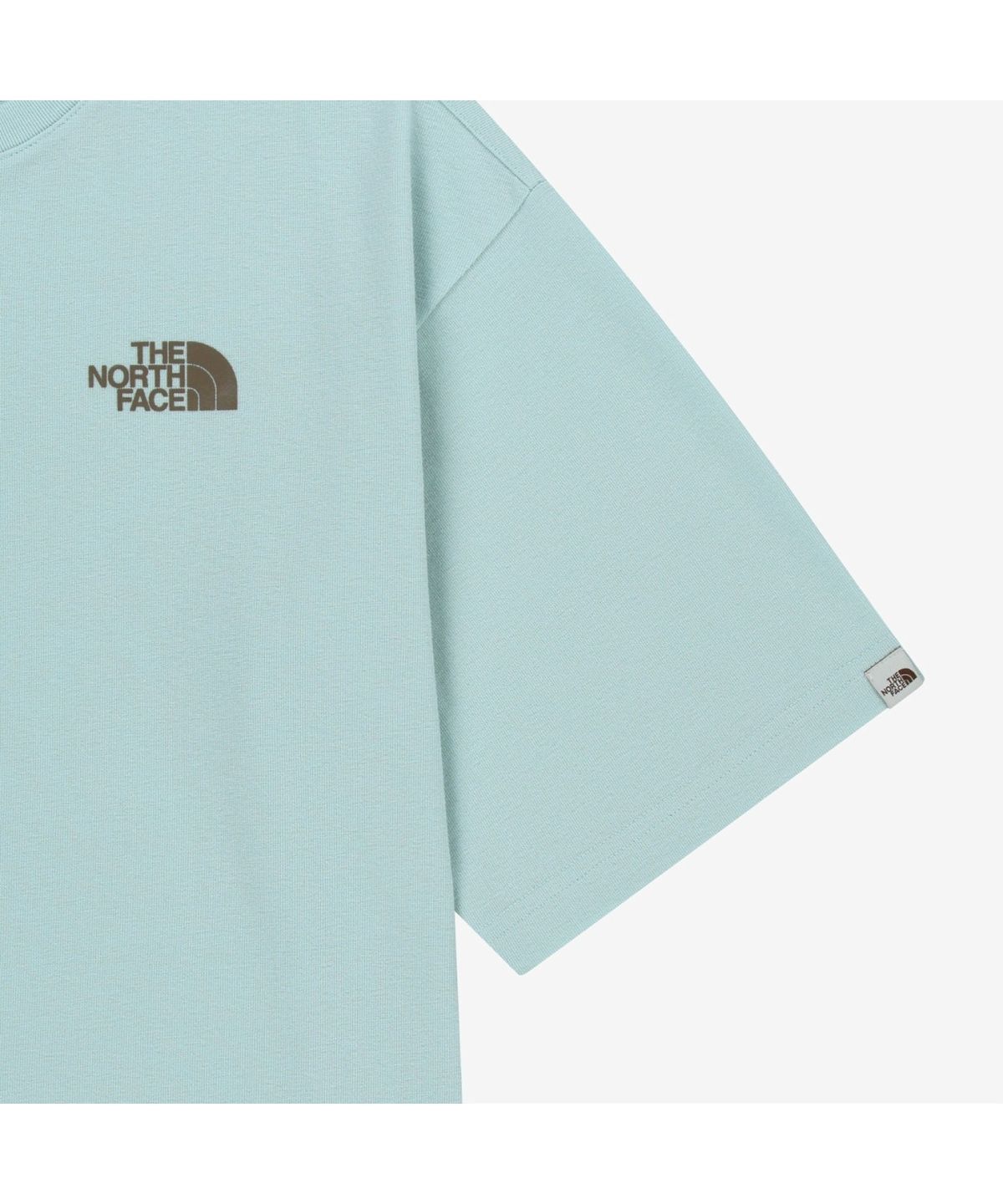 노스페이스(THE NORTH FACE) NT7US09L 지오돔 반팔 티 AQUATIC