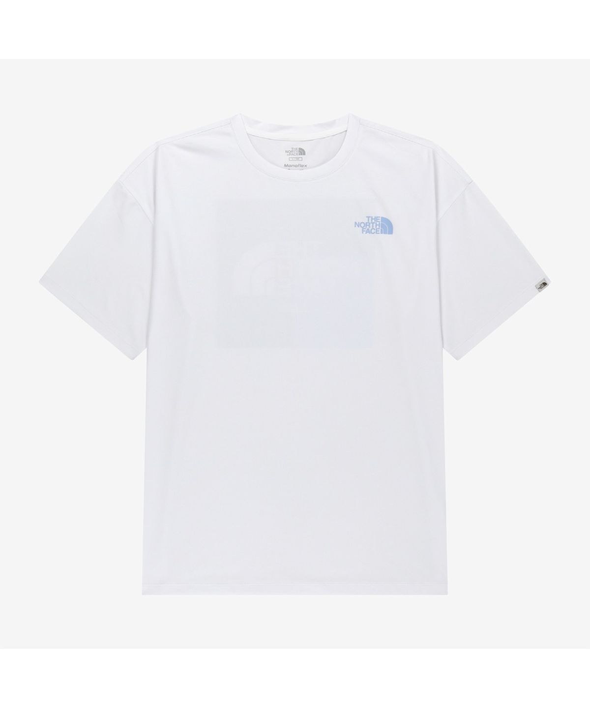 노스페이스(THE NORTH FACE) NT7US22K 컬러픽 EX 반팔 티 WHITE