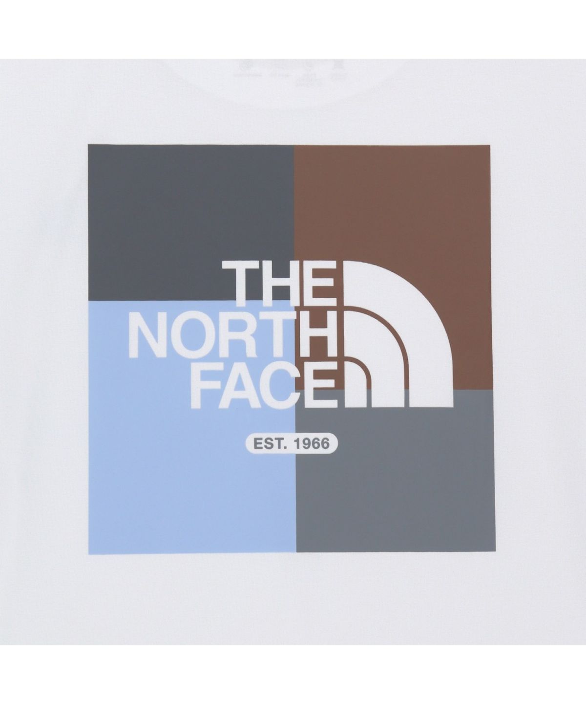 노스페이스(THE NORTH FACE) NT7US22K 컬러픽 EX 반팔 티 WHITE