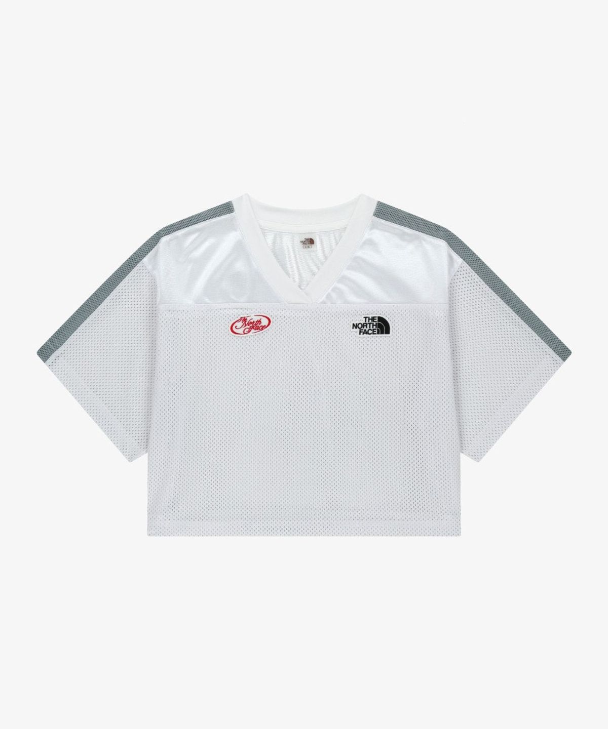 노스페이스(THE NORTH FACE) NT7US35K 여성 에어로넷 반팔 티 WHITE