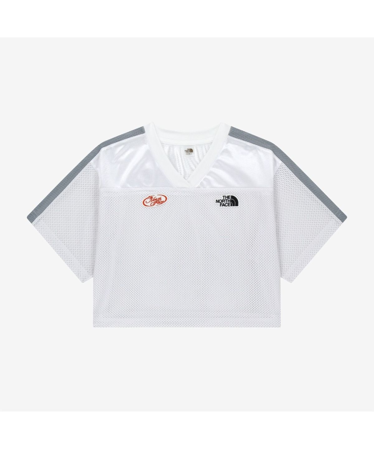 노스페이스(THE NORTH FACE) NT7US35K 여성 에어로넷 반팔 티 WHITE