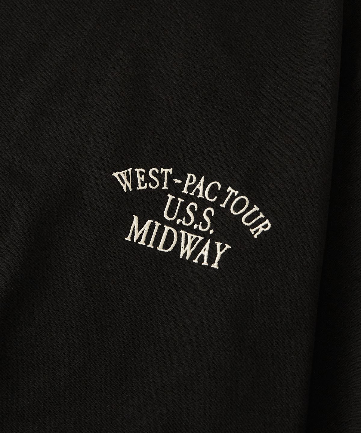 아웃스탠딩(OUTSTANDING) MIL SERIES TEE(MID WAY)_BLACK