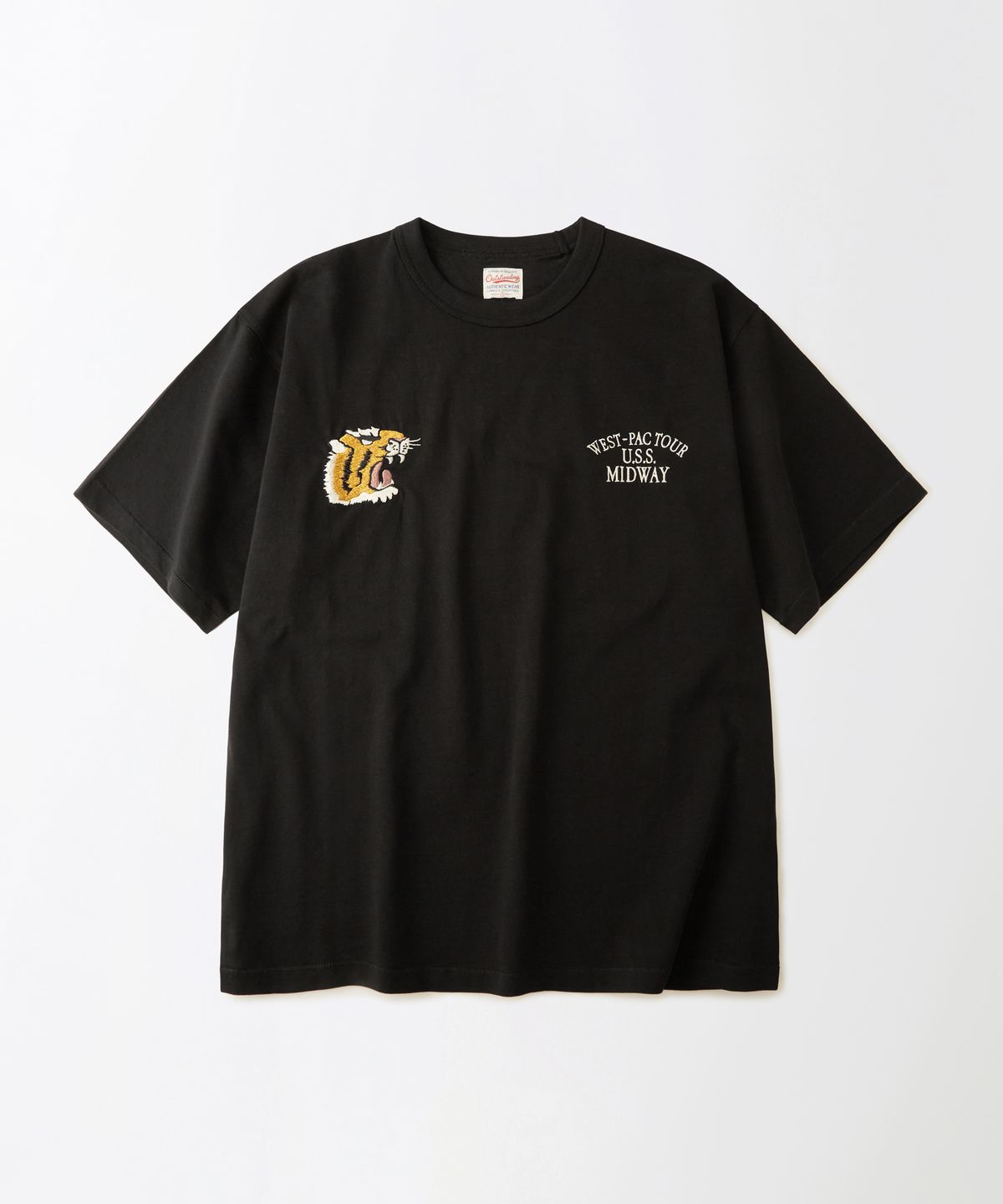 아웃스탠딩(OUTSTANDING) MIL SERIES TEE(MID WAY)_BLACK