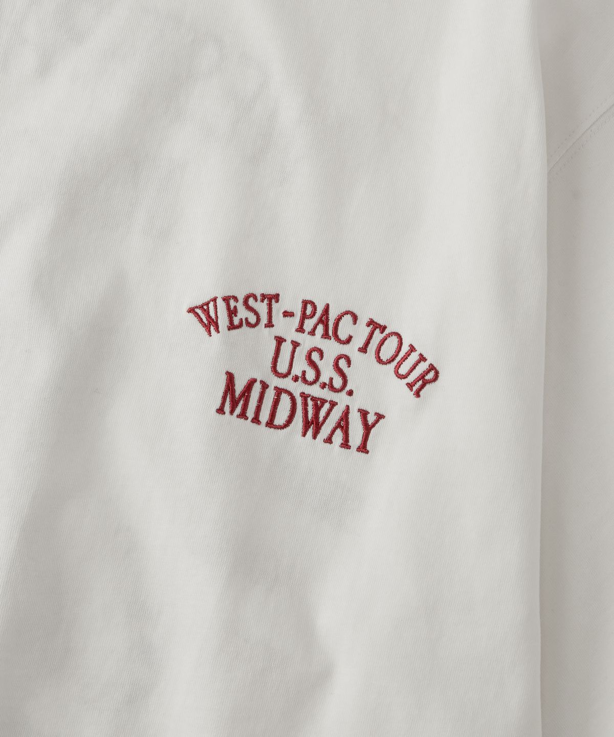 아웃스탠딩(OUTSTANDING) MIL SERIES TEE(MID WAY)_OFF WHITE