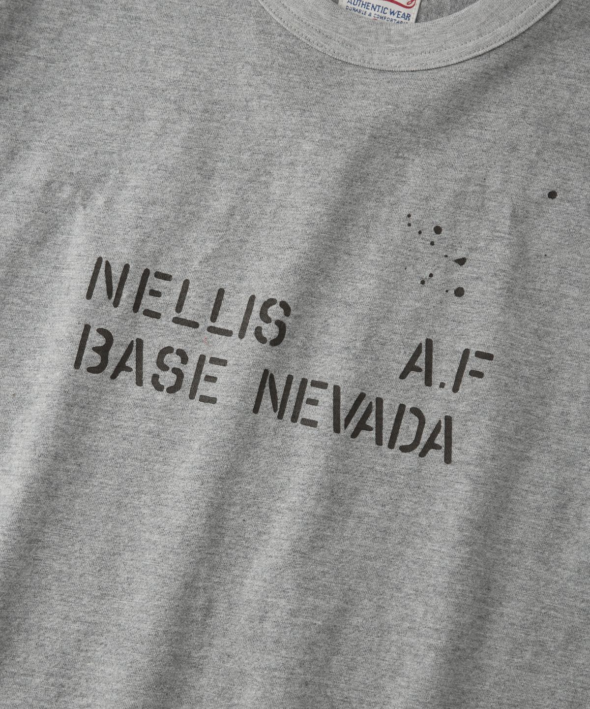 아웃스탠딩(OUTSTANDING) MIL SERIES TEE(NELLIS)_GRAY