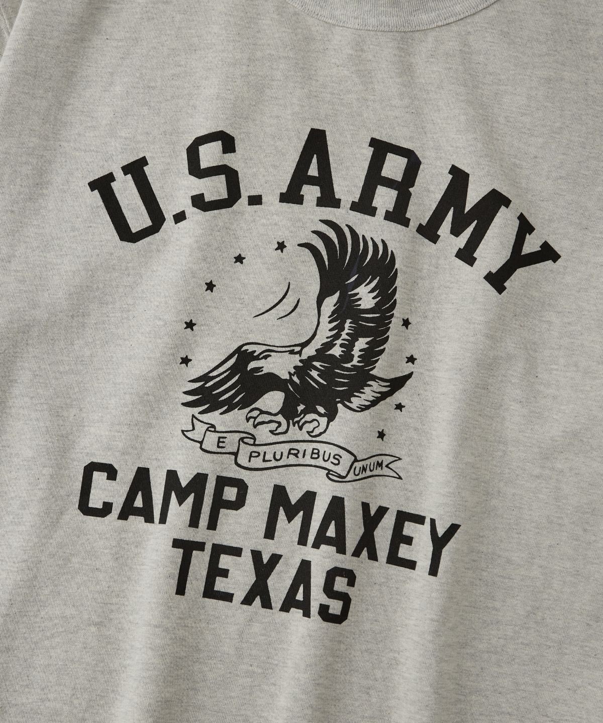 아웃스탠딩(OUTSTANDING) MIL SERIES TEE(CAMP MAXEY)_3%MELANGE GRAY