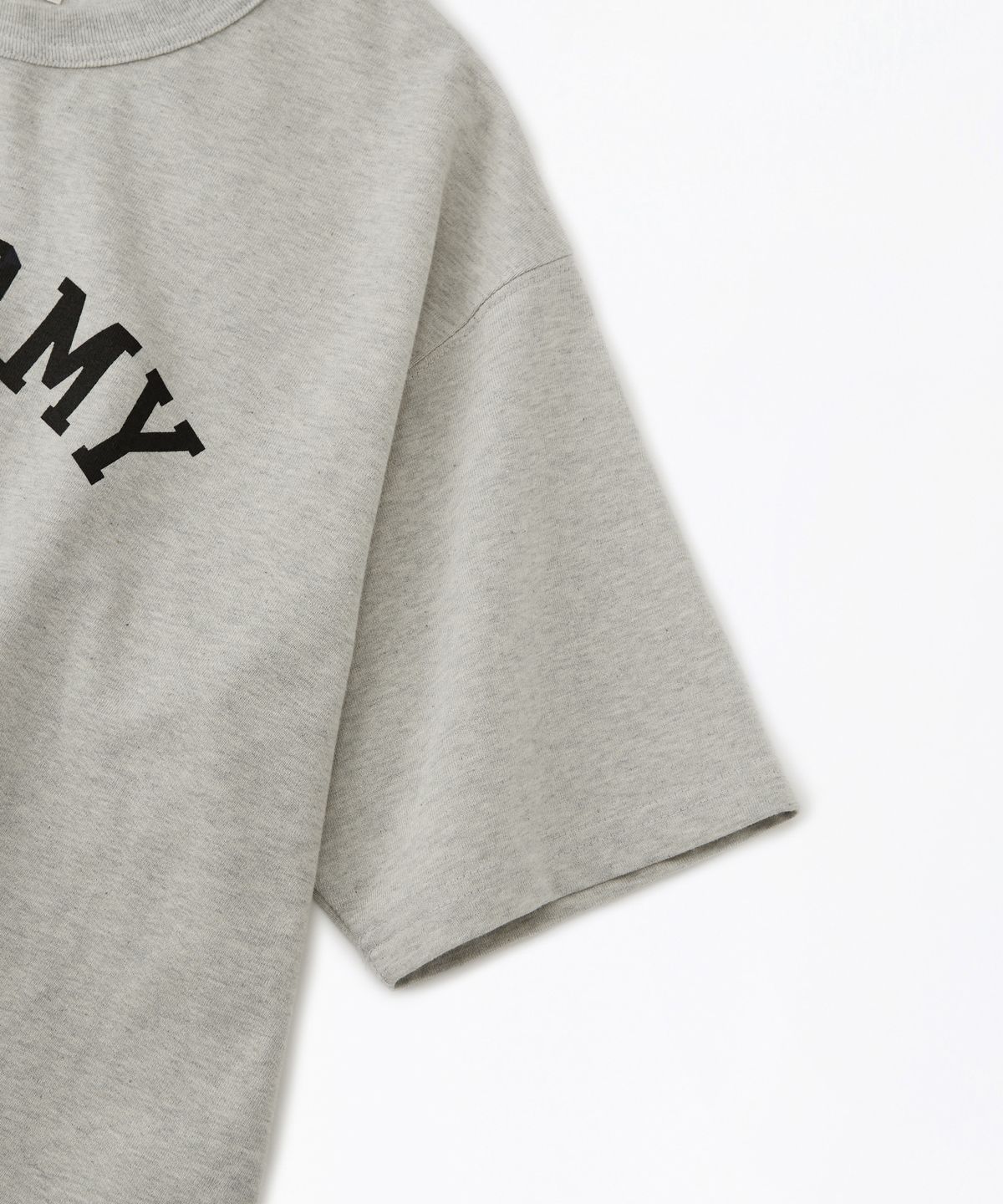 아웃스탠딩(OUTSTANDING) MIL SERIES TEE(CAMP MAXEY)_3%MELANGE GRAY