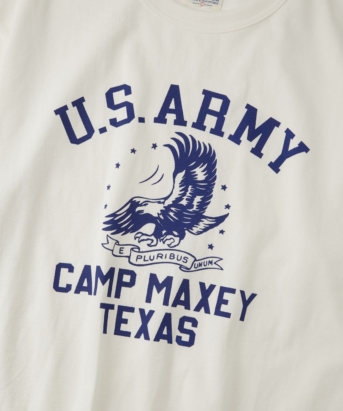 아웃스탠딩(OUTSTANDING) MIL SERIES TEE(CAMP MAXEY)_OFF WHITE