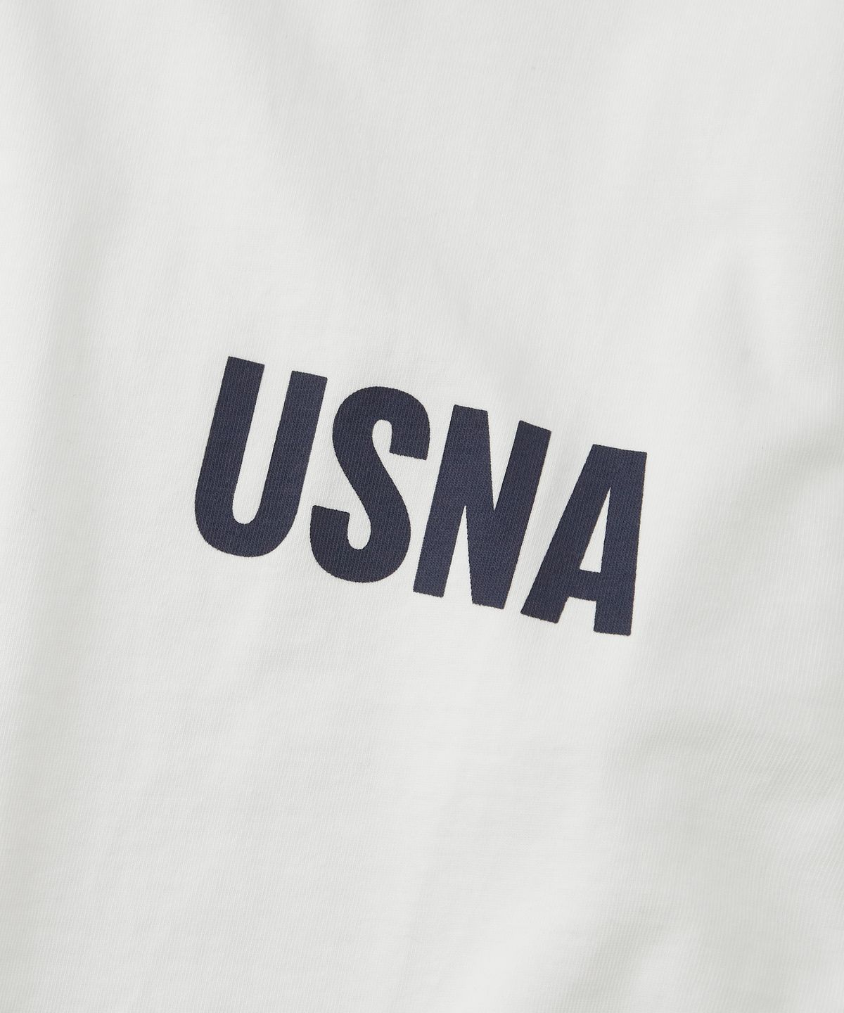 아웃스탠딩(OUTSTANDING) MIL SERIES RINGER TEE(USNA)_OFF WHITE