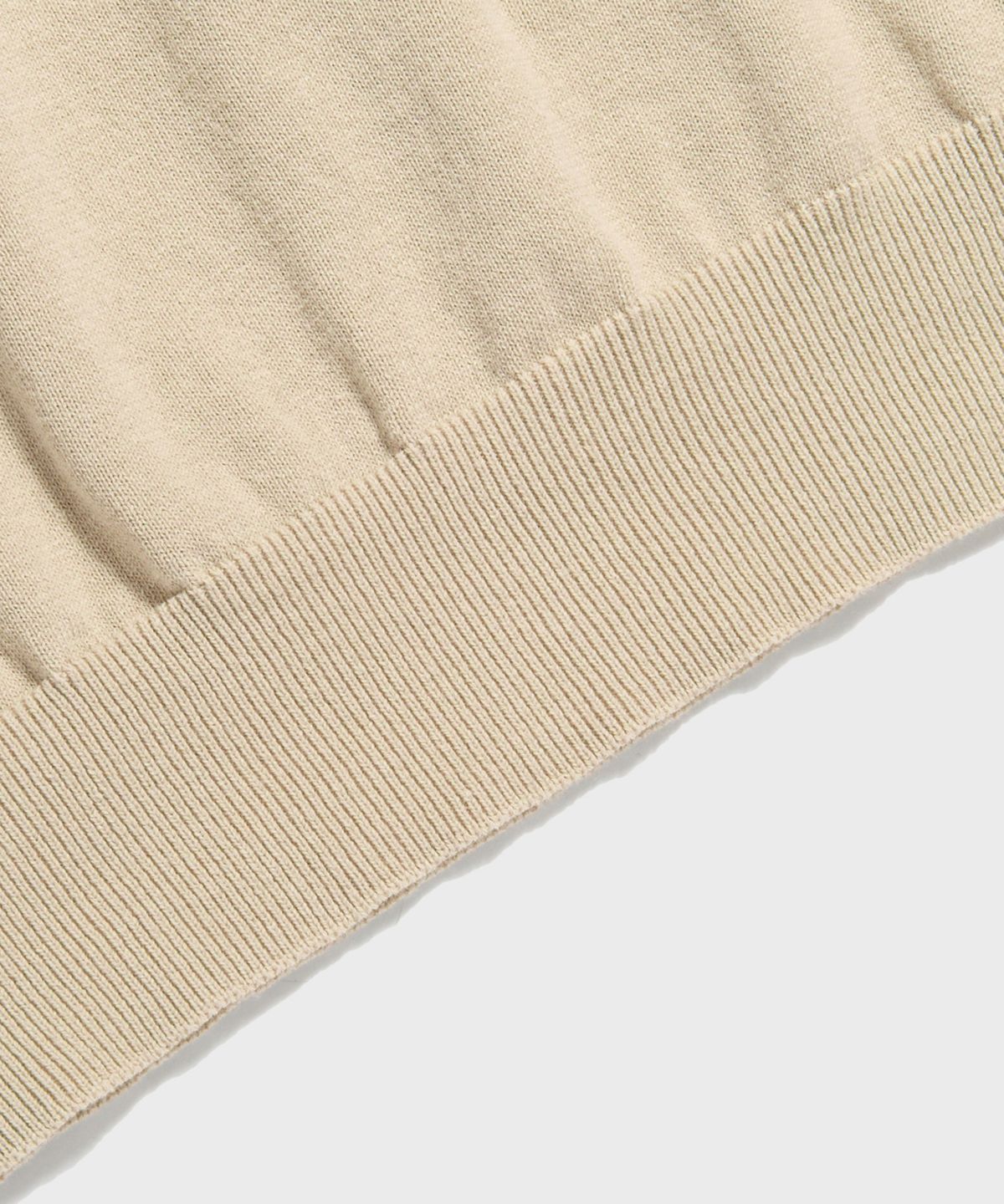 레드토네이도(RED TORNADO) Retro Knitted Polo Shirt White Oat