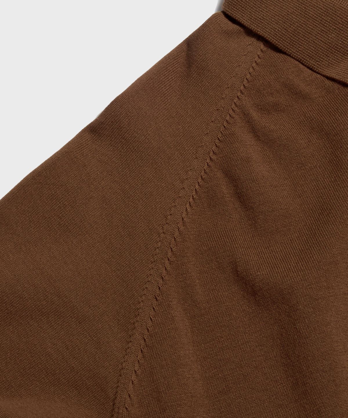 레드토네이도(RED TORNADO) Retro Knitted Polo Shirt Brick