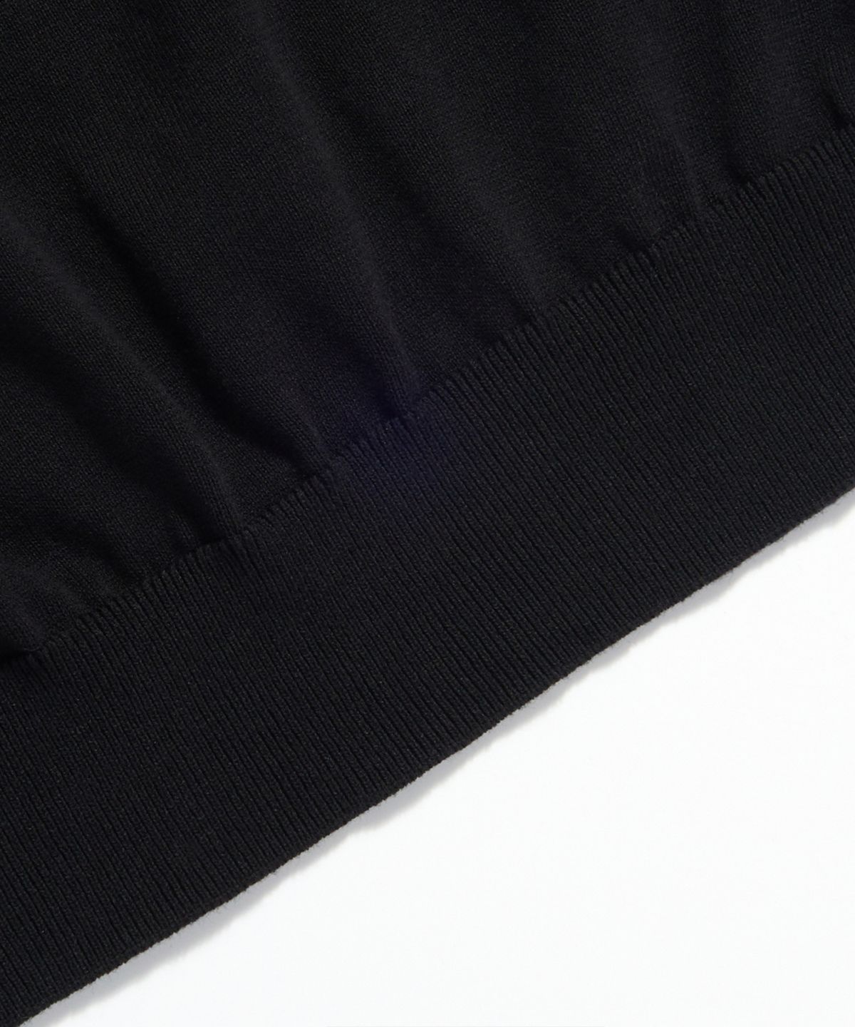 레드토네이도(RED TORNADO) Retro Knitted Polo Shirt Black