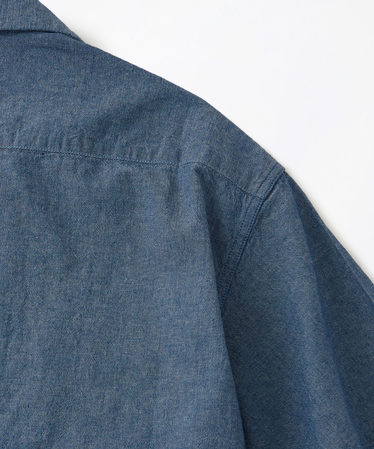 아웃스탠딩(OUTSTANDING) GUAYABERA CUBA EMD HALF SHIRT_L.BLUE