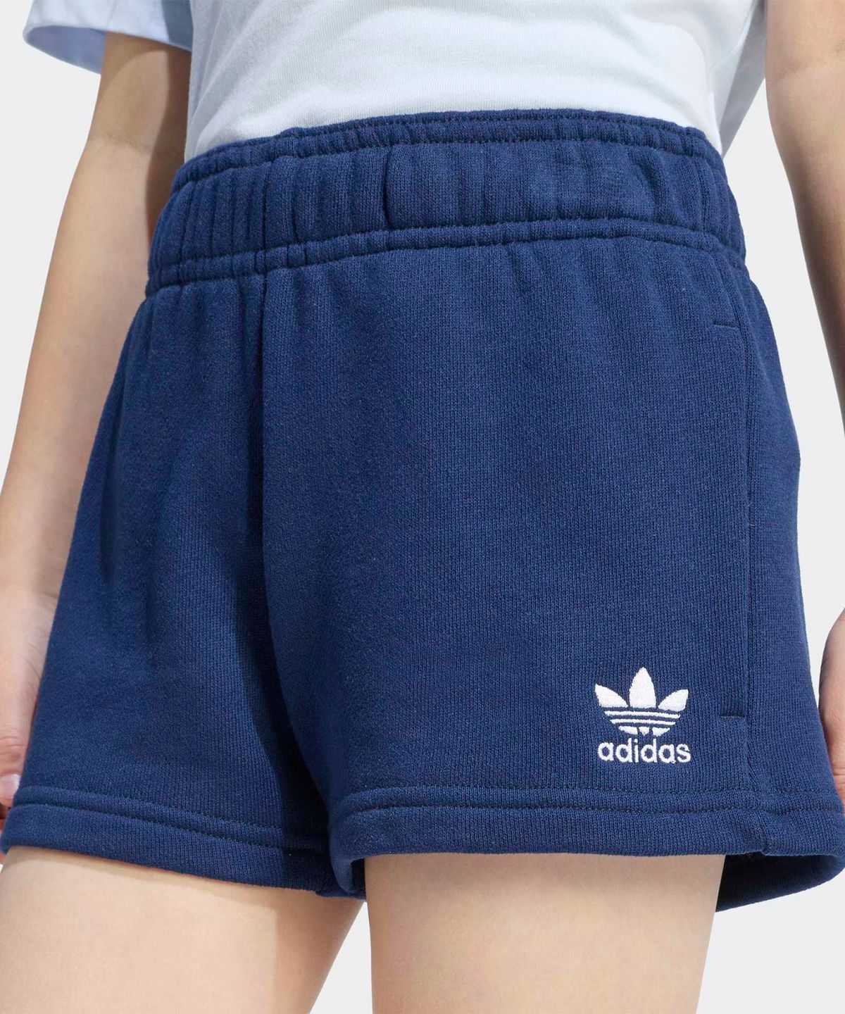 아디다스 키즈(ADIDAS KIDS) 키즈 쇼츠 티 세트 키즈 - 크리스탈 스카이 / KE2341